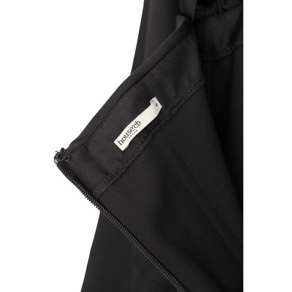 *SOLD* House of CB Toira Satin Corset Mini Dress Black Medium - Picture 4 of 6